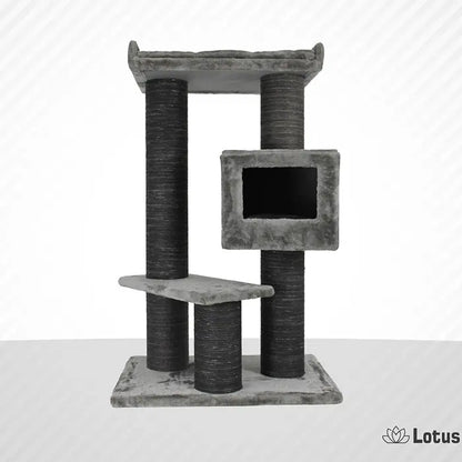 Lotus Pet Design Toulouse Gray Cat Scratcher 1 Count