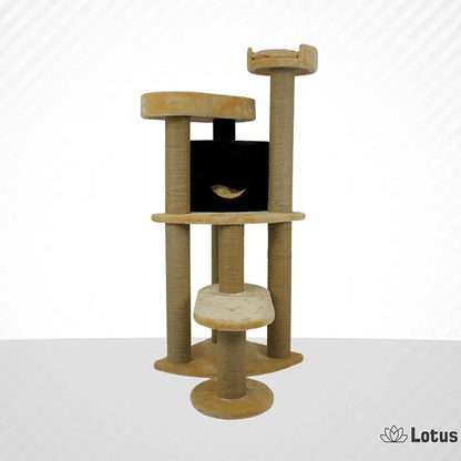 Lotus Pet Design Roma Honey Cat Scratcher for Play & Rest