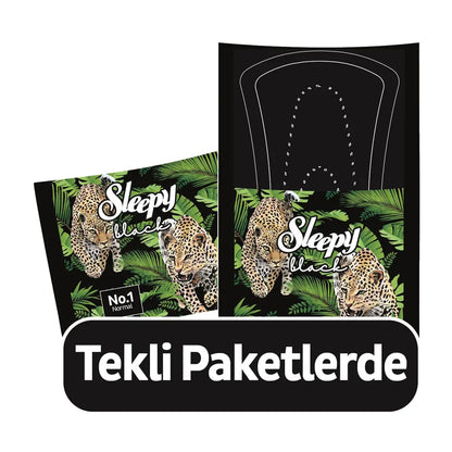 Sleepy Black Premium Plus Long Daily Liners 32 Count