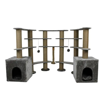 Lotus Pet Design Milano Grey Cat Scratcher Durable Post