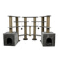 Lotus Pet Design Milano Grey Cat Scratcher Durable Post