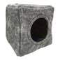 Petpretty Comfort 3-in-1 Convertible Cat Bed and Tunnel Grey