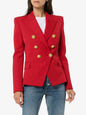 Women's Short Double-Breasted Blazer - Long Sleeve - Multiple Colors