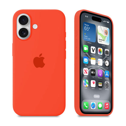 iPhone Silicone Case (Orange)