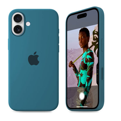 iPhone Silicone Case (Cosmic Blue)