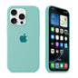iPhone Silicone Case (Ice Sea Blue)