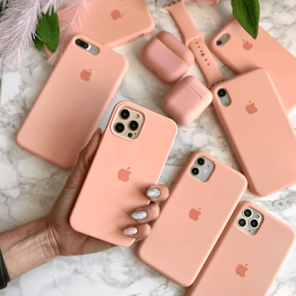 iPhone Silicone Case (Begonia)