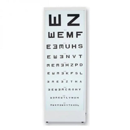 Turmed Illuminated Eye Chart for Vision Testing 70cm