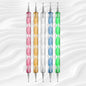 Skywei Nail Dotting Tool Set for Precise Nail Art 5 Pieces