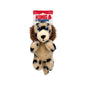 KONG Comfort Pups Spot Plush Dog Toy Squeaky & Crinkle Medium