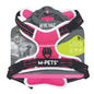M-Pets Hiking Reflective Soft Dog Harness Pink Large