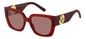 Marc Jacobs 687/S Burgundy Women's Designer Sunglasses 1 Pair