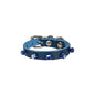 Cattie Beaded Leather Cat Collar Small 1x16-20cm