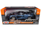McLaren Senna Gray Metallic and Black "Timeless Legends" 1/24 Diecast Model Car by Motormax  free shipping USA