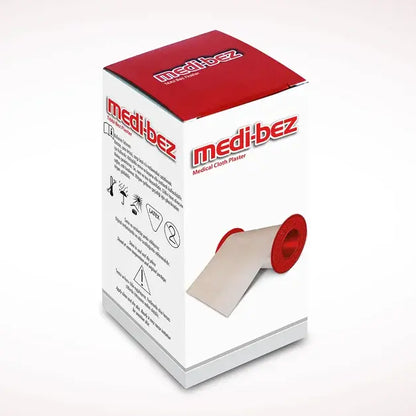 Medi-Bez Medical Cloth Adhesive Tape for Secure Fixation 10cm x 5m