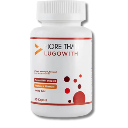 More Than Lugowith Dietary Supplement for Wellness 60 Capsules