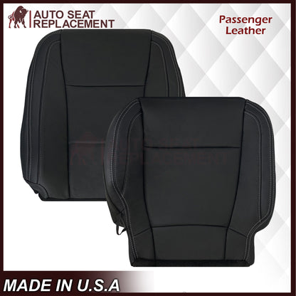 2017-2021 Ford F250 XLT Replacement Seat Covers In Charcoal Black