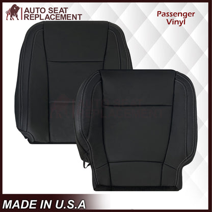 2017-2021 Ford F250 XLT Replacement Seat Covers In Charcoal Black