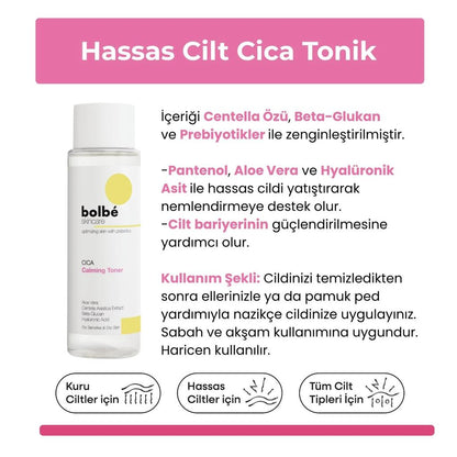Bolbe Soothing & Barrier Support Toner for Sensitive Skin 200 ml