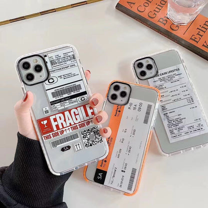 First Class Plane Ticket iPhone Case