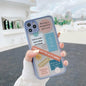 Cute Label Words iPhone Case