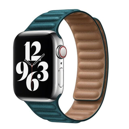 Leather Link Apple Watch Bands