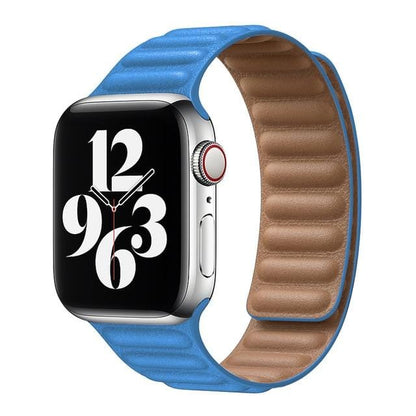 Leather Link Apple Watch Bands