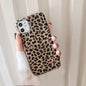 Leopard Print Lanyard iPhone Case