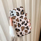 Leopard Print Lanyard iPhone Case