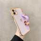 Wrist Strap Electroplated Bumper iPhone Case