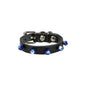 Cattie Beaded Leather Cat Collar Durable Accessory XLarge