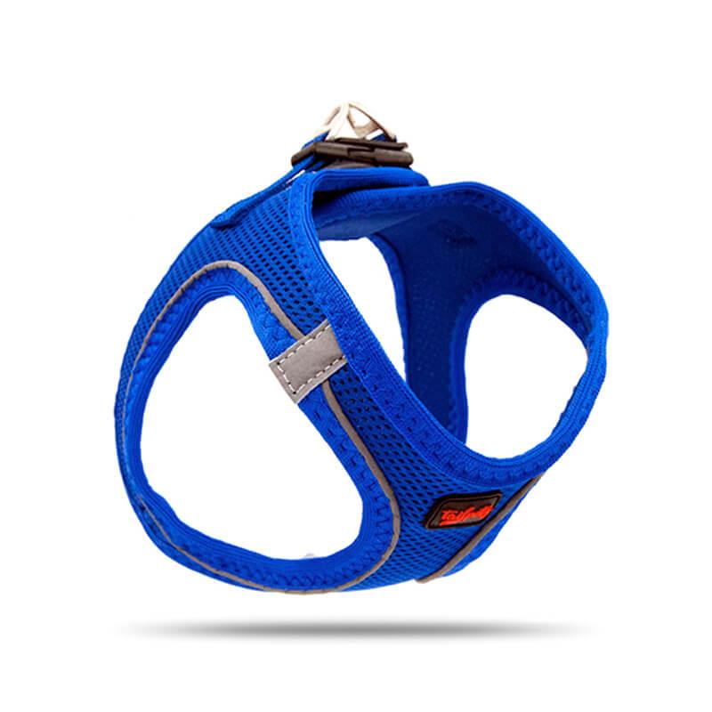 Tailpetz Air-Mesh Dog Harness Breathable Sax Blue XSmall
