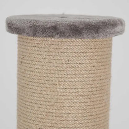 Lotus Pet Design Single Grey Cat Scratching Post 76cm