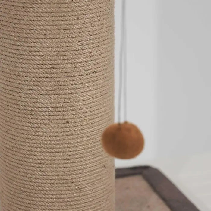 Lotus Pet Design Brown Single Cat Scratching Post 96cm