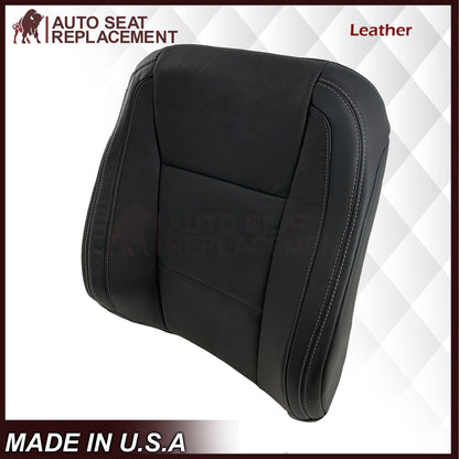 2017-2021 Ford F250 XLT Replacement Seat Covers In Charcoal Black
