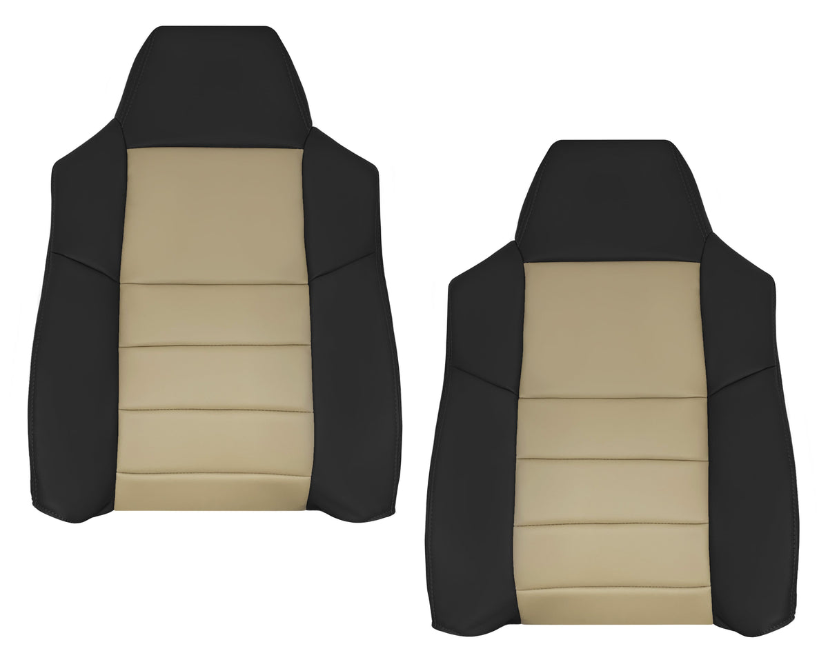 2005 Ford Excursion Eddie Bauer Sport Front Replacement Seat Covers: Choose Leather or Vinyl