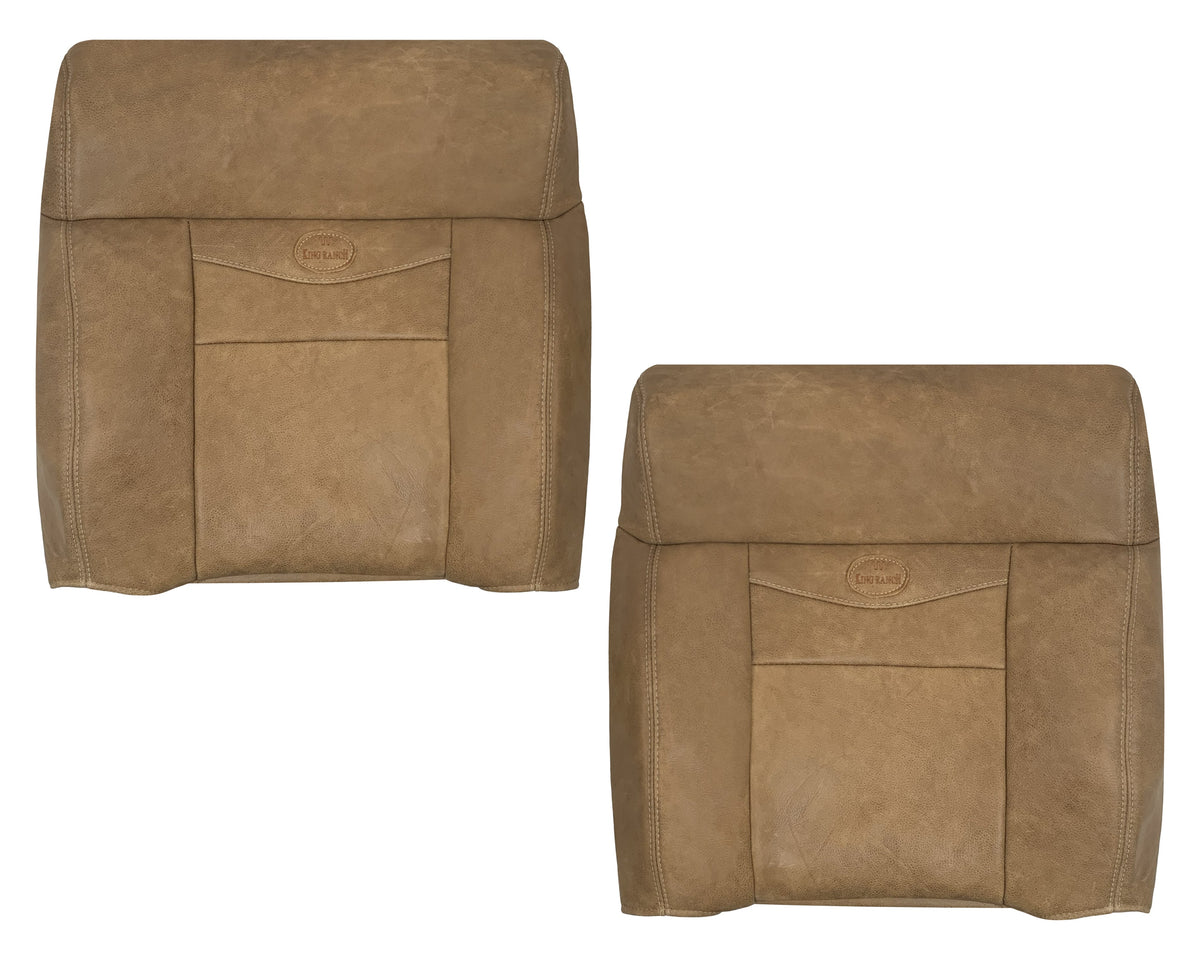 2005 2006 2007 2008 Ford F150 King Ranch New Front GENUINE LEATHER Seat Covers
