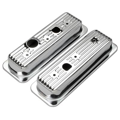 Trans-Dapt Performance Chrome Valve Covers - 9458