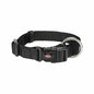 Trixie Premium Adjustable Dog Collar Black XS-S 22-35cm