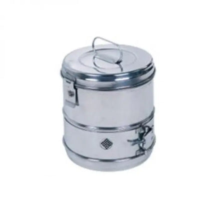 Stainless Steel Sterilization Drum 19 cm