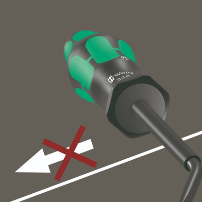 Wera 338 Actuation Tool For Terminal Blocks Spring Cages 0.4 x 2.5mm 05008101001