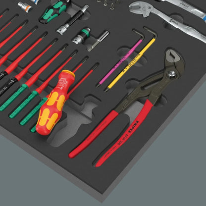 Wera 9753 Foam Insert Kraftform Kompakt Maintenance Set 1 (45 Pc)